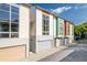 Modern townhomes with clean lines, large windows, and individual garages in a vibrant neighborhood at 1271 Mackintosh Nw Park # 30, Atlanta, GA 30318