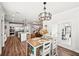 Bright breakfast nook with hardwood floors and seamless connection to the kitchen and living areas at 4189 Brookmont Way, Auburn, GA 30011