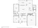 Floor plan shows the layout of the first floor which includes a kitchen, dining room, and Gathering room at 4189 Brookmont Way, Auburn, GA 30011