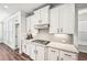 Kitchen with granite countertops, stainless steel appliances, and modern cabinetry at 4189 Brookmont Way, Auburn, GA 30011