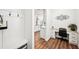 Mudroom with built-in bench and desk, perfect for organization and productivity at 4189 Brookmont Way, Auburn, GA 30011