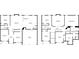 Home first and second floor plans depicting layouts, dimensions, and features at 4240 N Braves Cir, Douglasville, GA 30135