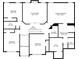 Layout of rooms, dimensions and features of the second floor at 4240 N Braves Cir, Douglasville, GA 30135