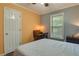 Bedroom featuring a bed, a built in desk, and natural light from a window at 224 Amy Blvd, Temple, GA 30179