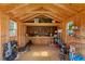 Bright shed interior featuring ample storage, organization and natural light at 470 Pretty View Se Ln, Smyrna, GA 30082