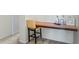 Neutral color home office features a built-in desk perfect for working remotely at 2555 Flat Shoals Rd # 2006, Atlanta, GA 30349