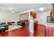 Open-concept living space connecting the kitchen and the living area, perfect for entertaining at 2555 Flat Shoals Rd # 2006, Atlanta, GA 30349