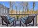 Outdoor patio with seating and scenic view at 420 Heritage Park Nw Trce # 22, Kennesaw, GA 30144