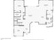 Layout of the first floor featuring a foyer, office, living room, kitchen, and dining room at 461 Maypop Ln, Woodstock, GA 30188