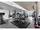 Well-equipped fitness center with treadmills, weights, and ample space for a comprehensive workout at 845 Spring Nw St # Ph4, Atlanta, GA 30308