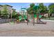 Bright and colorful playground with climbing structures and slides, ideal for outdoor activities at 1954 Summit Trace Circle Northwest, Atlanta, GA 30318