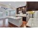 Beautiful kitchen with a large island, stainless appliances and an open concept design at 326 Brownstones Ne Cir, Atlanta, GA 30312