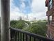 Beautiful balcony view overlooking the city skyline at 395 Central Park Ne Pl # 610, Atlanta, GA 30312
