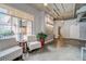 Cozy lobby features large window, modern chairs, and bright interior design with mailboxes and access to main building at 395 Central Park Ne Pl # 610, Atlanta, GA 30312
