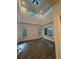 Bright living room with high ceilings, clerestory windows and hardwood floors at 101 Dancing Fox Rd, Decatur, GA 30032
