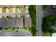 Birds-eye view of neighborhood featuring well-maintained homes and street with green space at 4895 Sterling Close, Buford, GA 30518