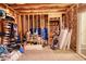 This unfinished basement can be used for storage or as a blank canvas for your own design at 4895 Sterling Close, Buford, GA 30518