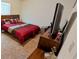 Bedroom featuring carpet and TV at 15 Regal Ln, Covington, GA 30016