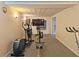 Home gym featuring modern exercise equipment at 215 Settindown Ct, Roswell, GA 30075
