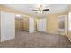 Bedroom with carpet flooring, neutral colored walls and double door closets at 2117 Chestnut Hill Circle Cir, Decatur, GA 30032