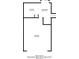 Detailed floor plan showcasing kitchen, dining area, and garage layout with dimensions for a comprehensive view at 446 Jaywood Dr, Stone Mountain, GA 30083