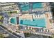 Exclusive condo's rooftop pool and lounge area, perfect for relaxation and entertainment at 788 W Marietta Nw St # 403, Atlanta, GA 30318
