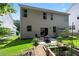 A charming backyard featuring a small patio and a lovely garden at 167 Diamond Ridge Ave, Canton, GA 30114