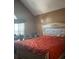 Primary bedroom featuring a statement headboard and window at 1793 Cutters Mill Way, Lithonia, GA 30058