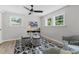 Modern office featuring neutral walls, hardwood floors, and an abundance of natural light at 6456 Wright Ne Rd, Atlanta, GA 30328