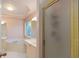 Bathroom features a large soaking tub, glass shower, and double vanity at 5287 Wild Indigo Way, Acworth, GA 30102