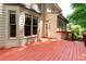 Exterior view of home featuring a wood deck and outdoor access to the home at 5287 Wild Indigo Way, Acworth, GA 30102