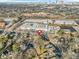 Drone view of property highlighting location near industrial area and city skyline at 1092 Donnelly Sw Ave, Atlanta, GA 30310