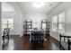 Bright home office with natural light and ample shelving for storage and decor at 1871 Stoney Chase Dr, Lawrenceville, GA 30044
