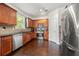 Well-equipped kitchen with stainless steel appliances, granite countertops, and ample cabinet space at 1871 Stoney Chase Dr, Lawrenceville, GA 30044