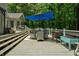 Expansive deck offers ample room for outdoor dining and enjoying the scenic view at 40 Legend Creek Chase, Douglasville, GA 30134