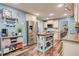 Charming kitchen with stainless steel appliances, island, and custom cabinets at 40 Legend Creek Chase, Douglasville, GA 30134
