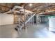 Unfinished basement with stairs at 3620 W Lawrenceville St, Duluth, GA 30096