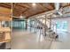Large unfinished basement with stairs at 3620 W Lawrenceville St, Duluth, GA 30096