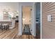 Hallway that connects the kitchen and the living room at 3620 W Lawrenceville St, Duluth, GA 30096