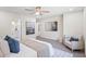 Cozy bedroom featuring neutral walls and a stylish chair, enhancing its peaceful vibe at 1270 Graymont Sw Dr, Atlanta, GA 30310