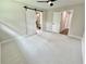 Bedroom with carpet, ceiling fan and ensuite bathroom at 1937 Don Juan Ln, Decatur, GA 30032