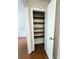 Walk-in pantry features shelving for organized storage at 2913 Jordan Forest Trl, Lawrenceville, GA 30044