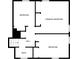 Upstairs floorplan showing layout of bedrooms, bathroom, and hall at 5440 Huron Dr, Lake City, GA 30260