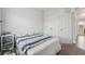 Comfortable bedroom with a small white bookcase and natural light from the window at 3440 Hardy St, Duluth, GA 30096