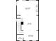 Floor plan of the first floor displaying a living room, kitchen, dining area, and bathroom at 3440 Hardy St, Duluth, GA 30096