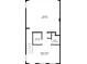 Floor plan of the basement showcasing a Gathering room, garage, utility room, and bathroom at 3440 Hardy St, Duluth, GA 30096