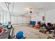 Spacious two car garage with ample room for storage and parking with standard garage door at 3440 Hardy St, Duluth, GA 30096