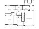 Upstairs floor plan featuring bedrooms and bathrooms at 4771 Summerwood Se Dr, Smyrna, GA 30126