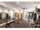 Community gym featuring treadmills, weight machines, and ample space for workouts at 870 Inman Village Ne Pkwy # 305, Atlanta, GA 30307