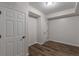 Bedroom features hardwood floors, a closet, and great natural light at 1172 Oakhurst Trl, Lawrenceville, GA 30043